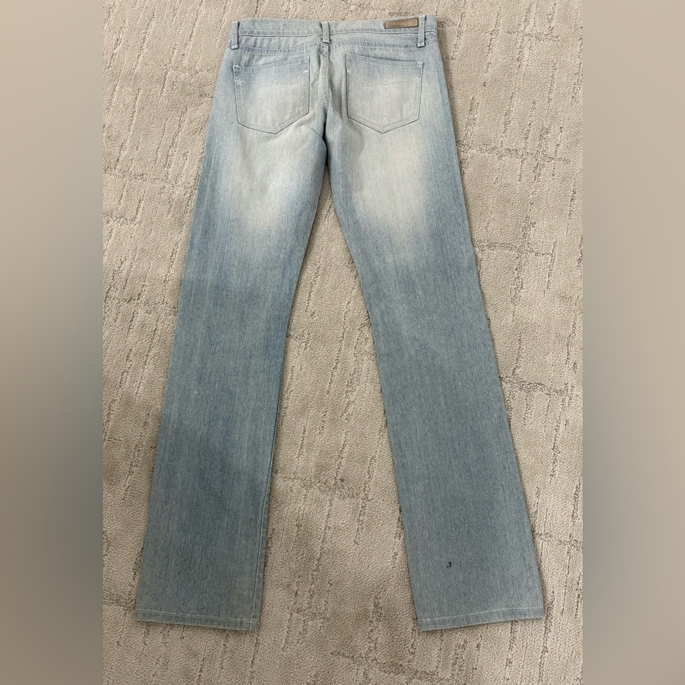"18th Amendment Hayworth jeans straight leg size 29 light blue wash cotton blend - Picture 2 of 8
